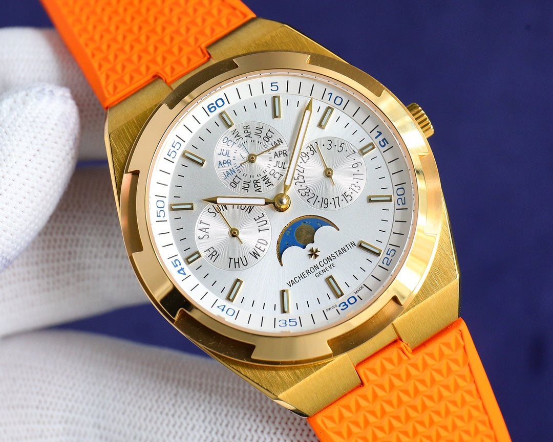 White Yellow - Orange Rubber - Automatic - 41mm