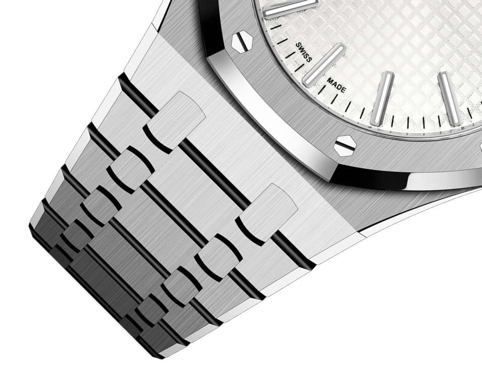 White 904L Steel - Automatic - 41mm