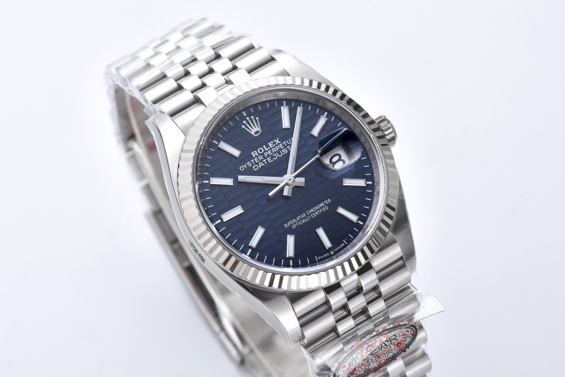 C-Factory - Blue Wave - Silver 904L Steel- Automatic - 41mm