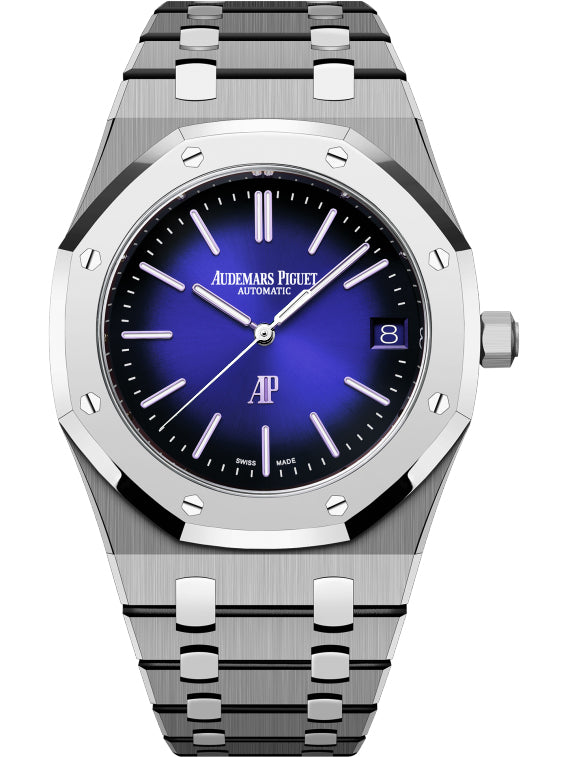 Blue - 904L White Steel - Automatic - 41mm