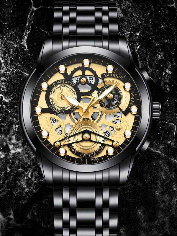 Yellow Steel - Silver 904L Steel - Automatic -41mm
