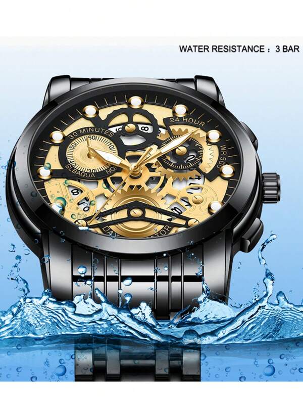 Yellow Steel - Silver 904L Steel - Automatic -41mm