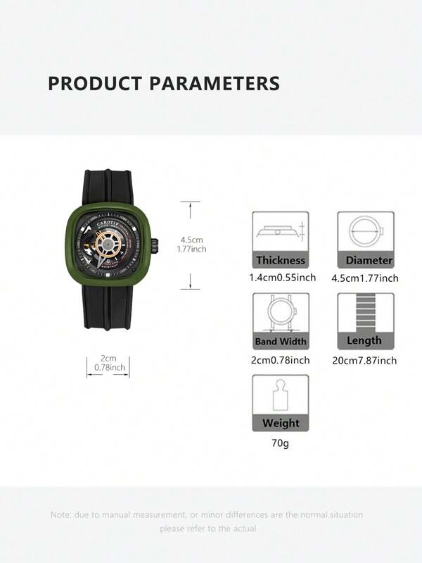 Black - Black Leather - Automatic -42mm