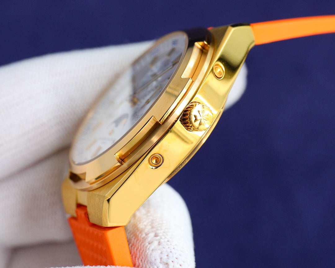 White Yellow - Orange Rubber - Automatic - 41mm