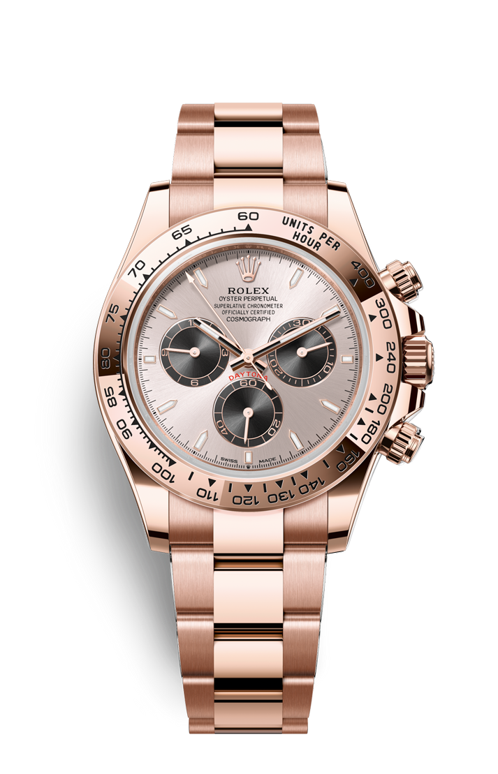 Chronograph -Silver Dial - Rosegold 904L Steel - Automatic- 40mm