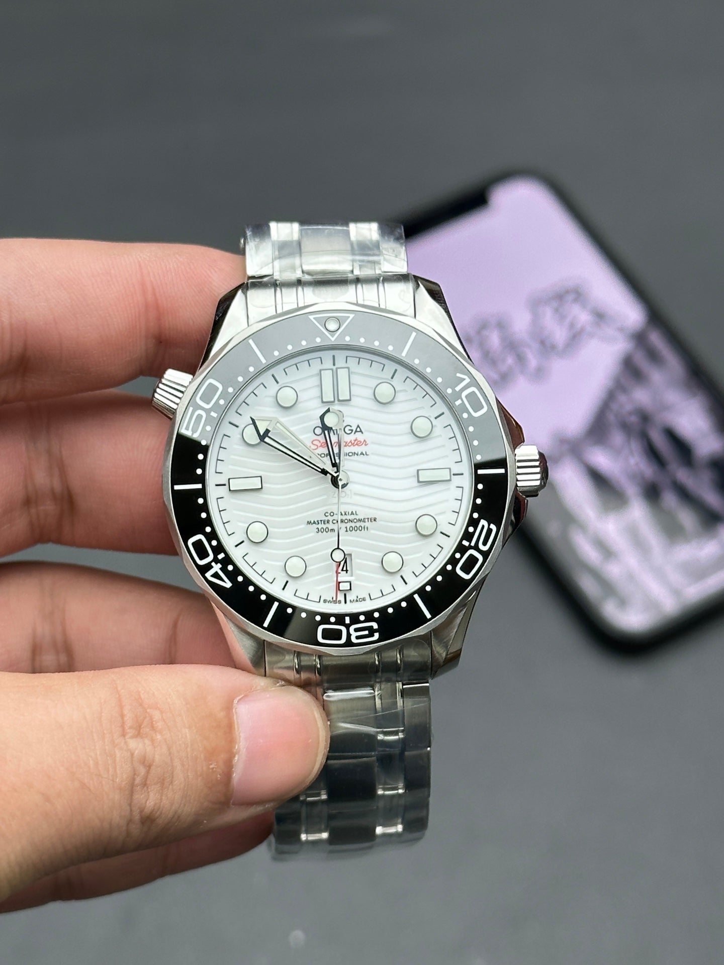 White Black - White 904L Steel - Automatic - 42mm