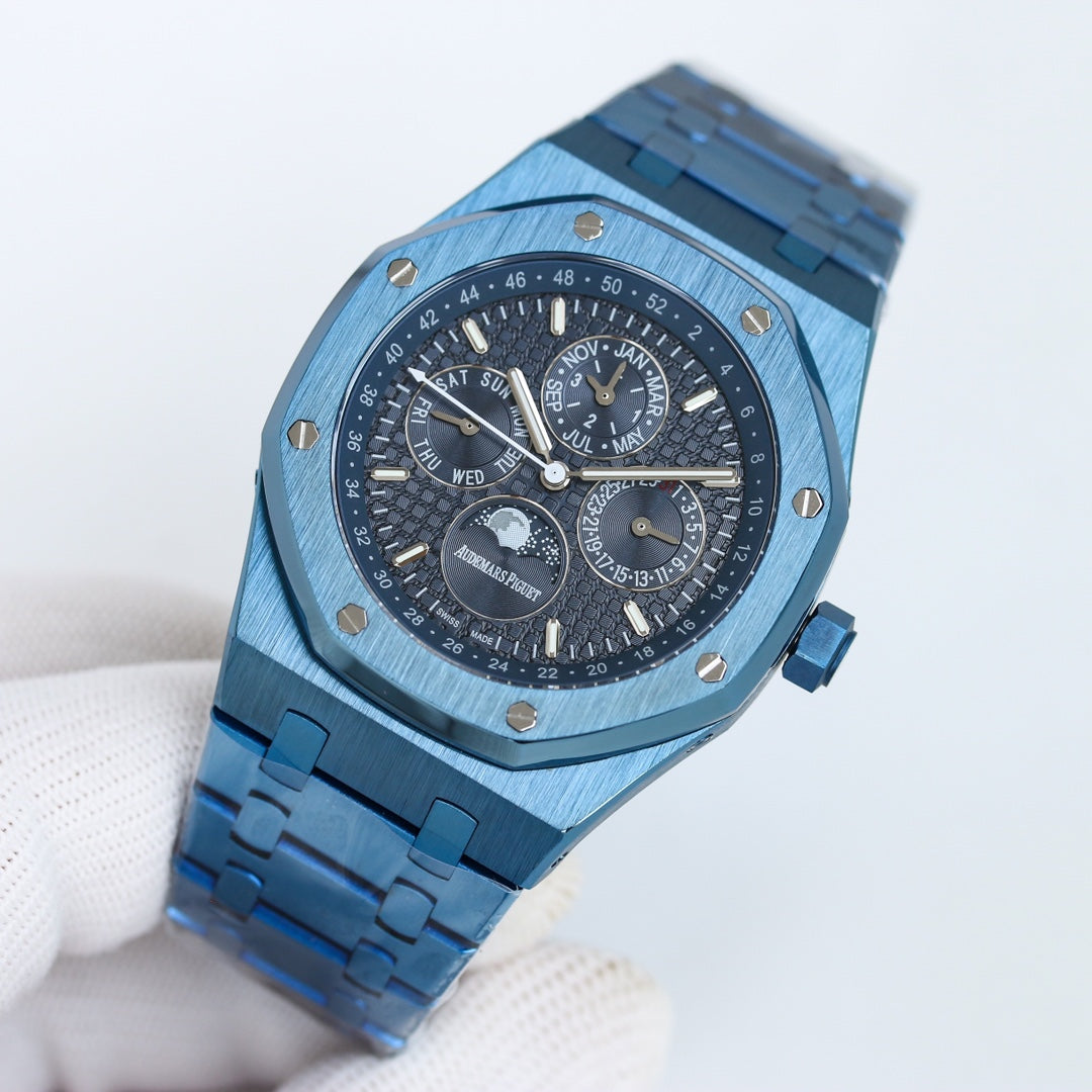 Black - Blue 904L Steel - Automatic - 41mm