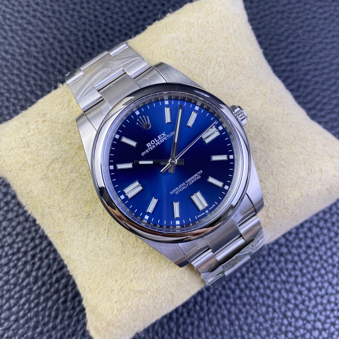 C-Factory - Blue - Silver 904L Steel- Automatic - 41mm