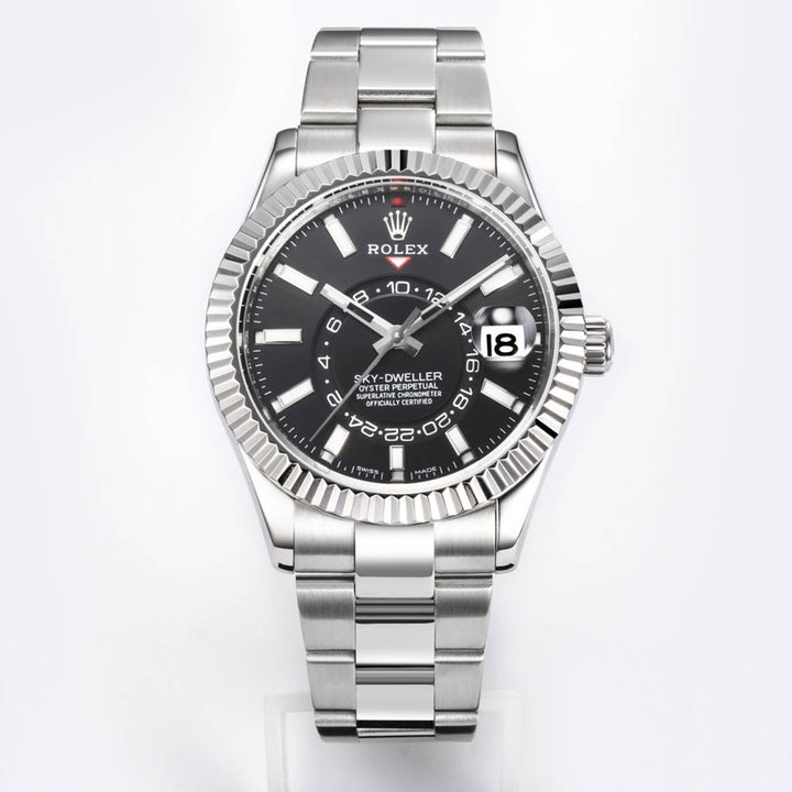 C-Factory -Black Silver - White 904L Steel - Automatic - 42mm