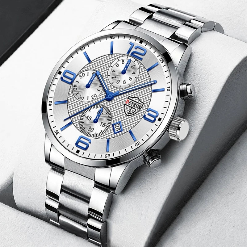 White Steel - Silver 904L Steel - Automatic - 43mm