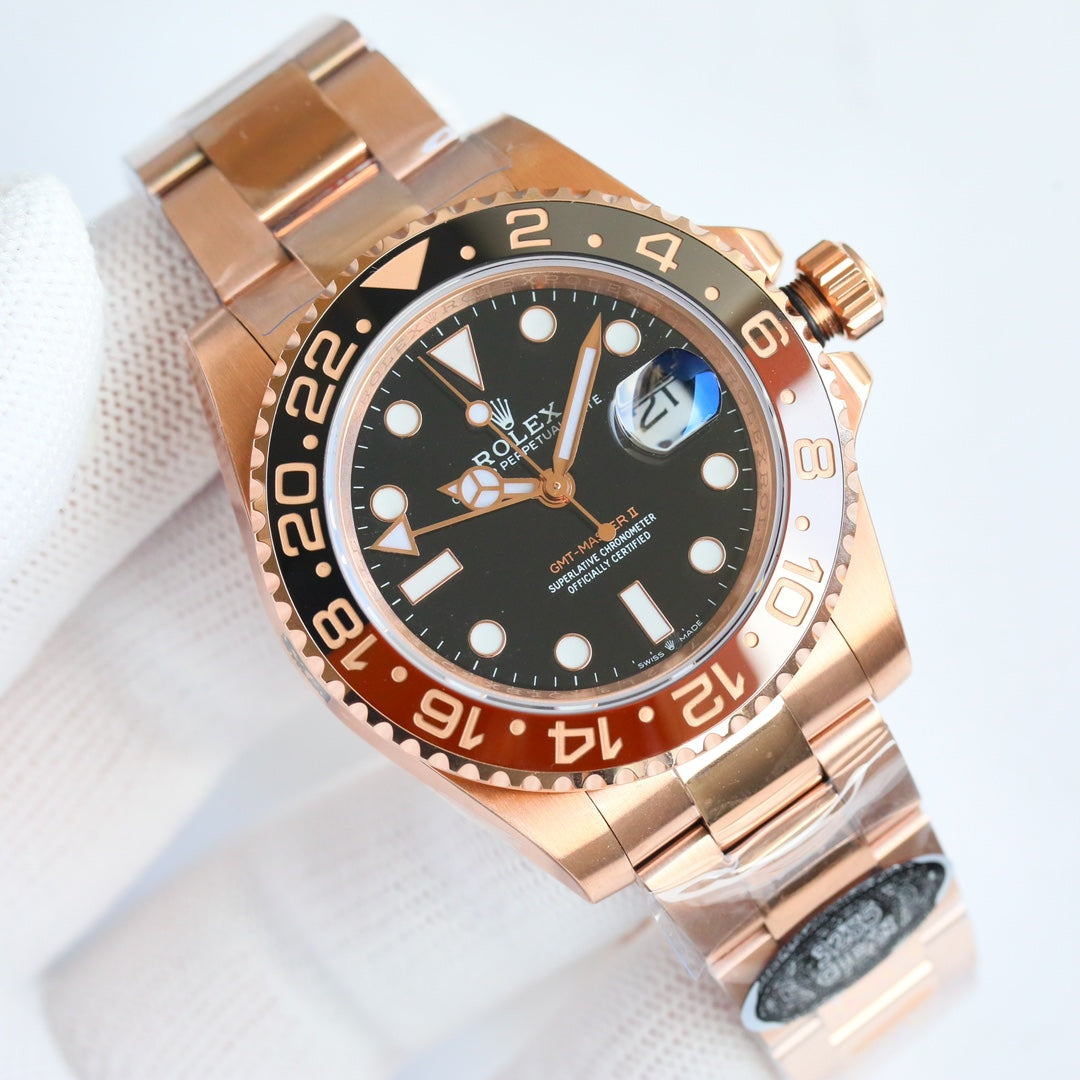 C-Factory - Brown- Rosegold 904L Steel - Automatic - 40mm