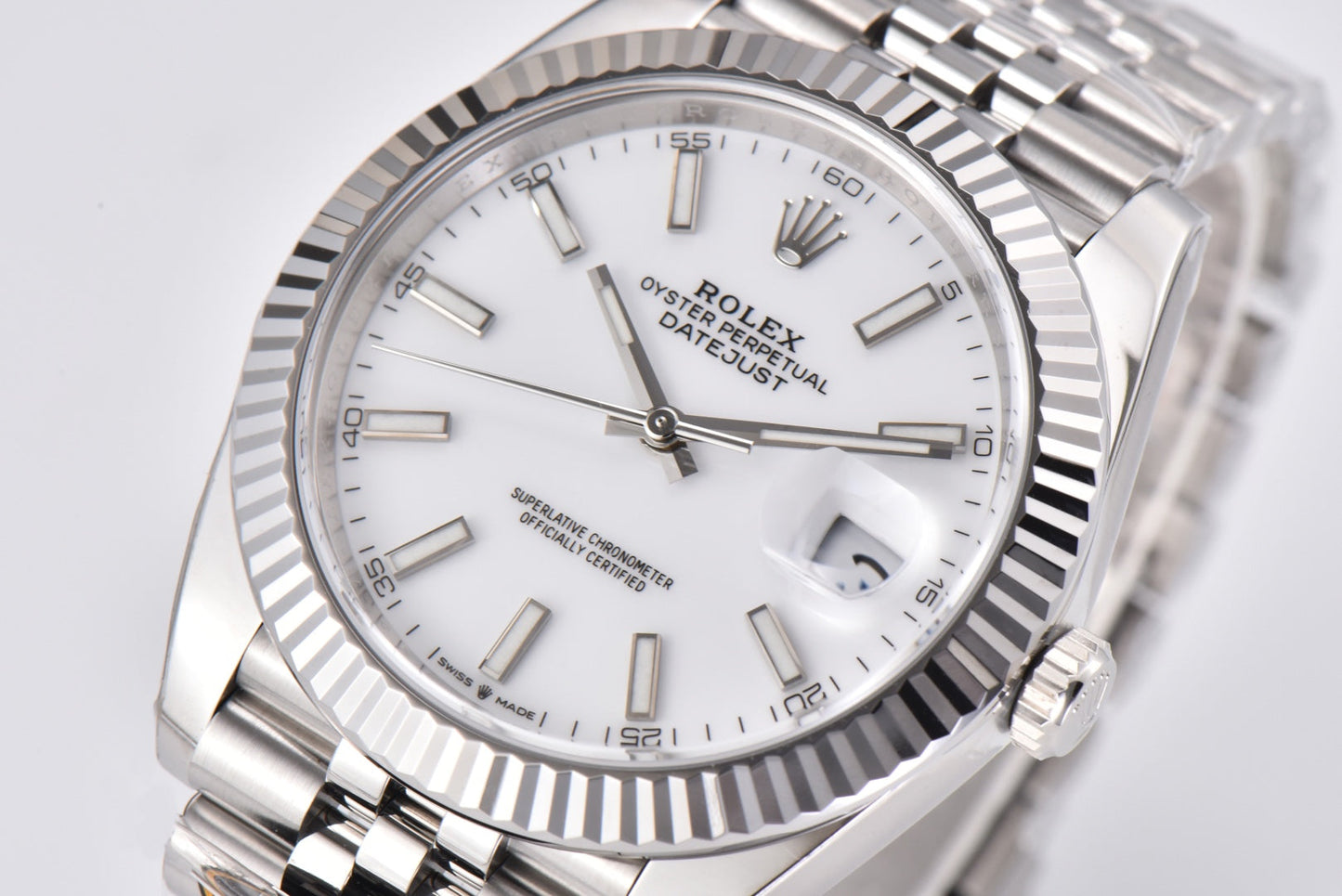 C-Factory - White - Silver 904L Steel- Automatic - 41mm