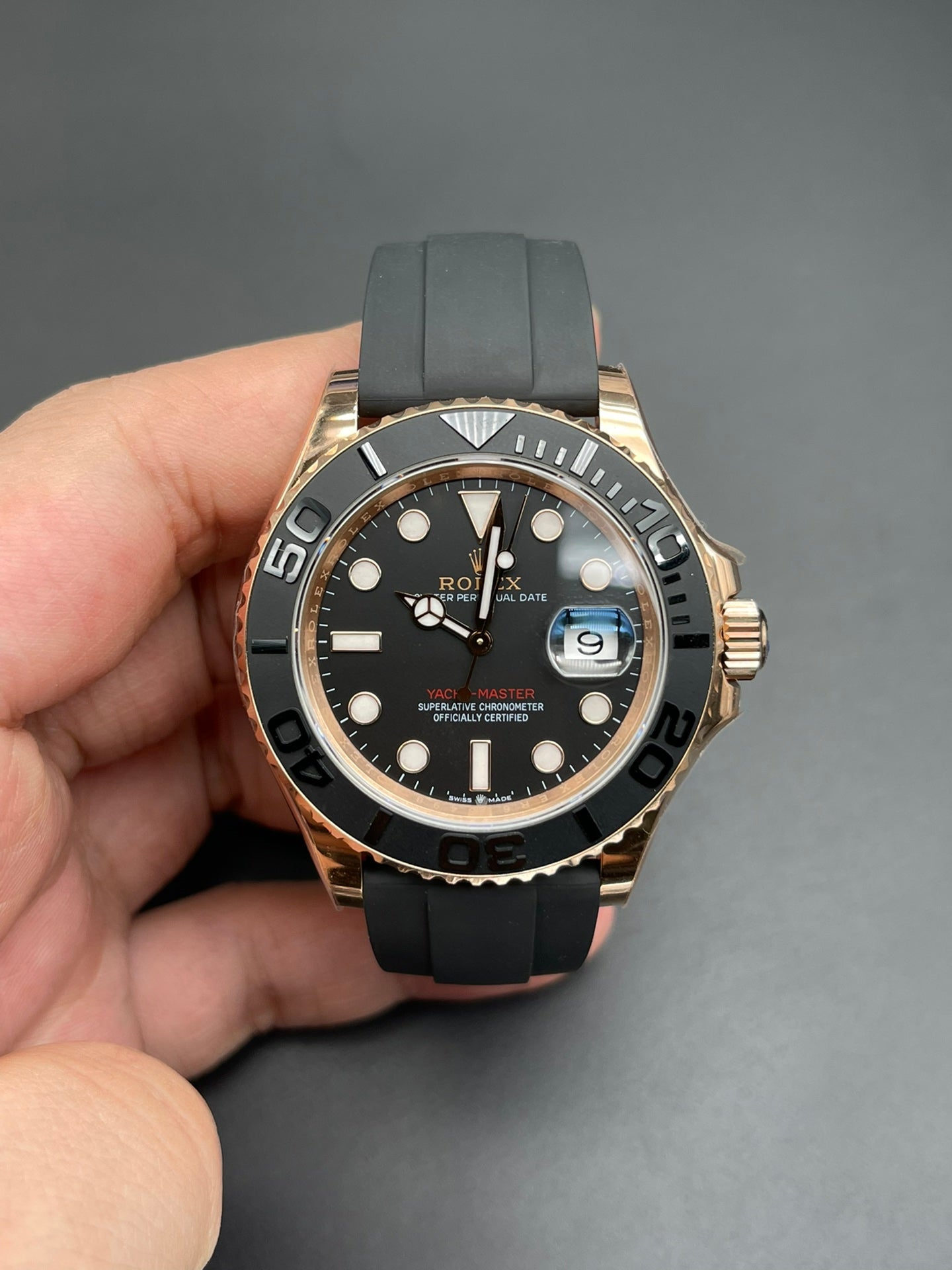 Black - Black Rubber - Automatic - 40mm