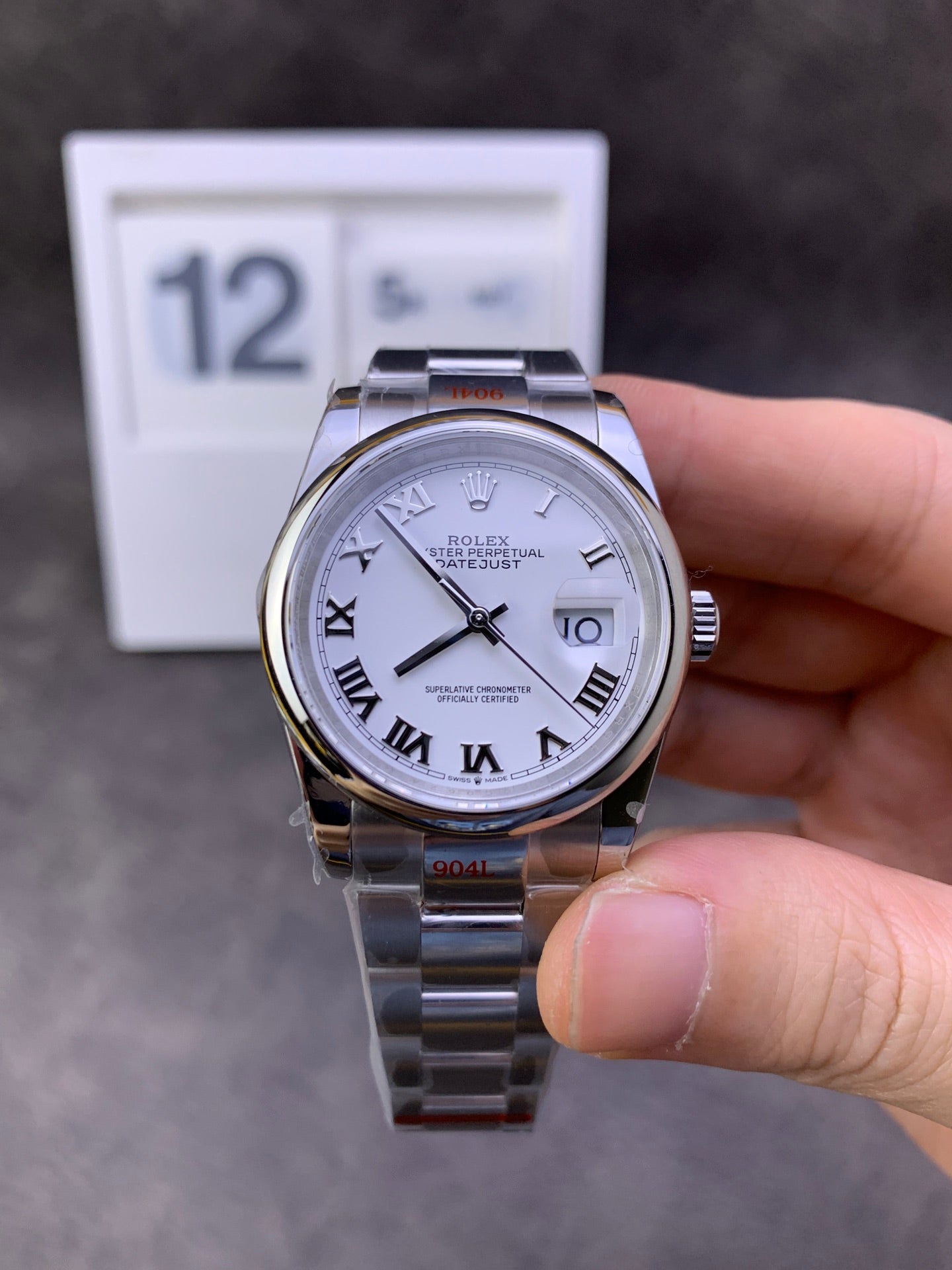 DATE-Steel- Automatic-36mm Watch