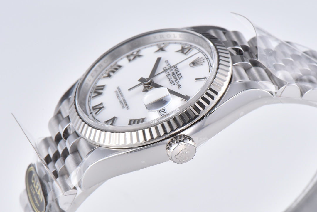 C-Factory - White - Silver 904L Steel- Automatic - 41mm/36mm