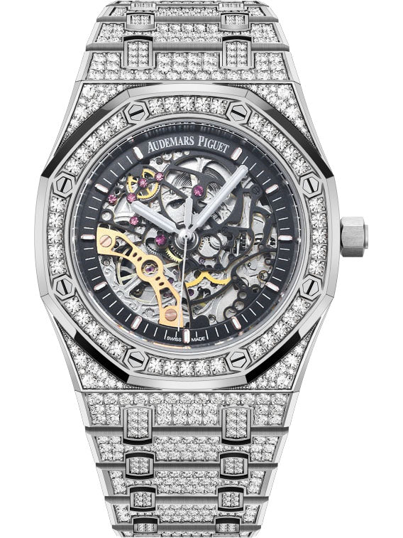 Full Rhinestone - Hollow 904L Steel - Automatic - 41mm