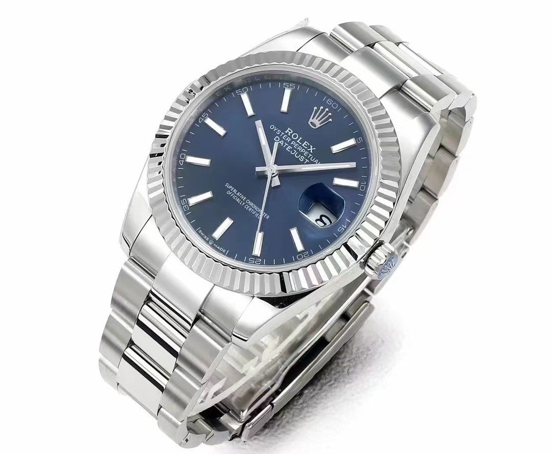 C-Factory - Blue - Silver 904L Steel- Automatic - 41mm