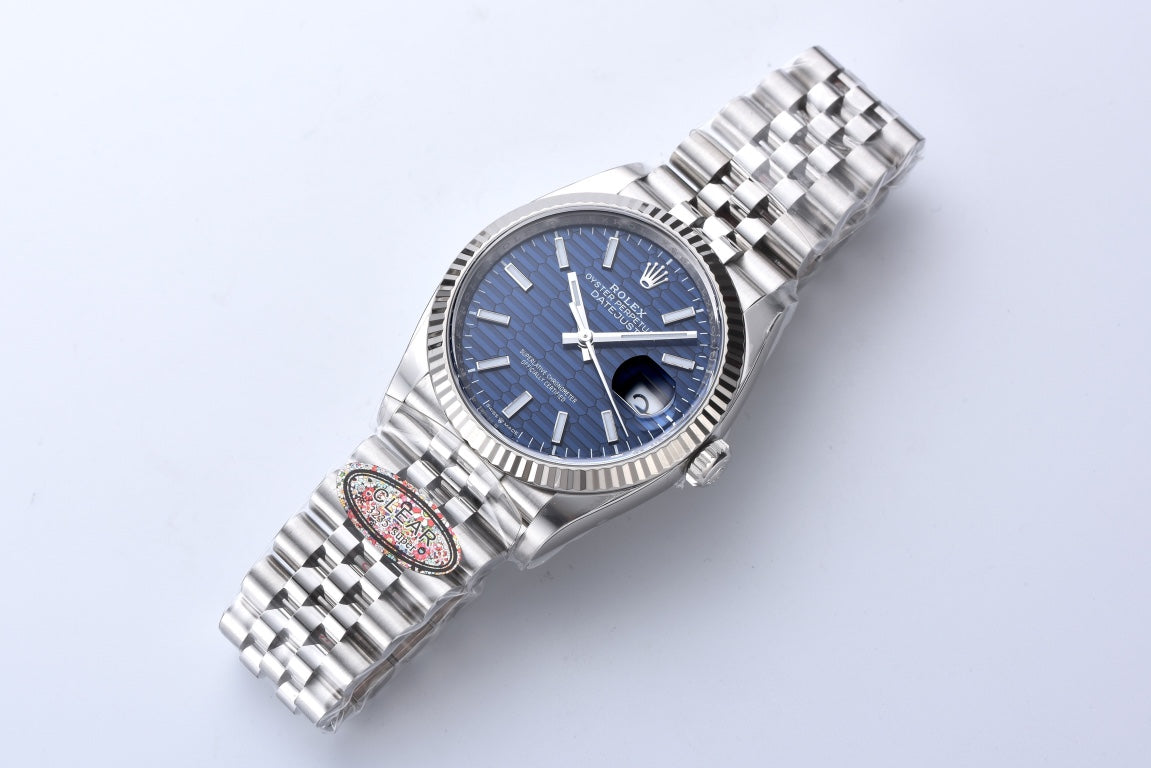 C-Factory - Blue Wave - Silver 904L Steel- Automatic - 41mm