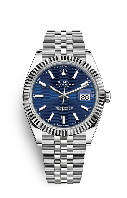 Blue Wave Dial -904L Steel - Automatic- 41mm