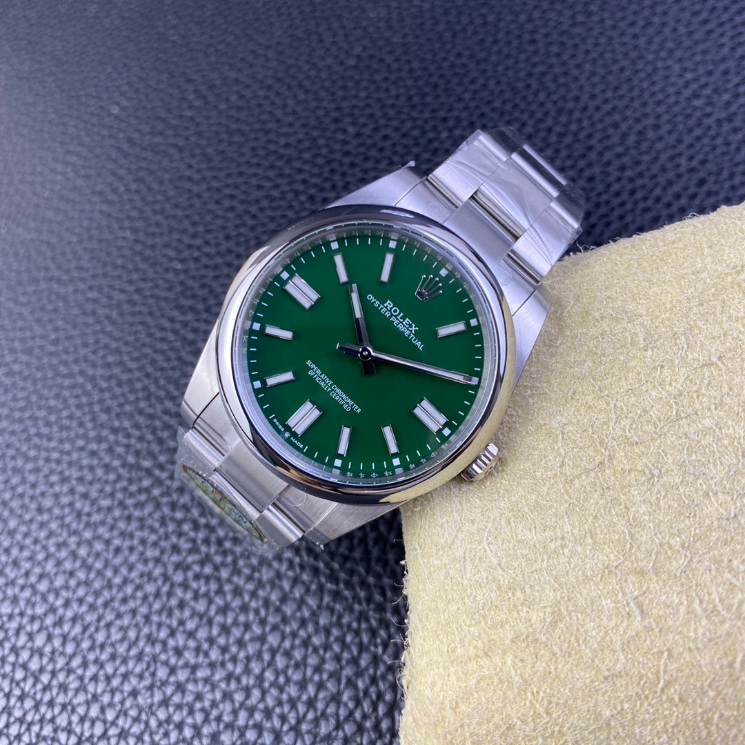 C-Factory - Green - Silver 904L Steel- Automatic - 41mm