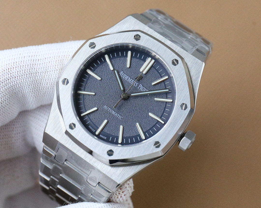 Blue frosted face - 904L Steel - Automatic - 41mm