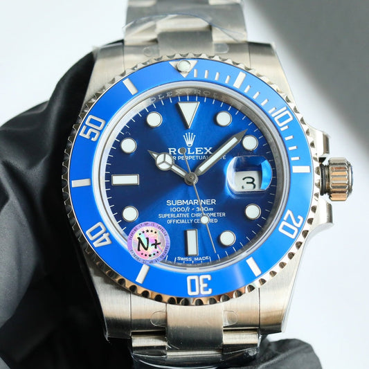 C-Factory -Blue -Silver 904L Steel - Automatic - 41mm