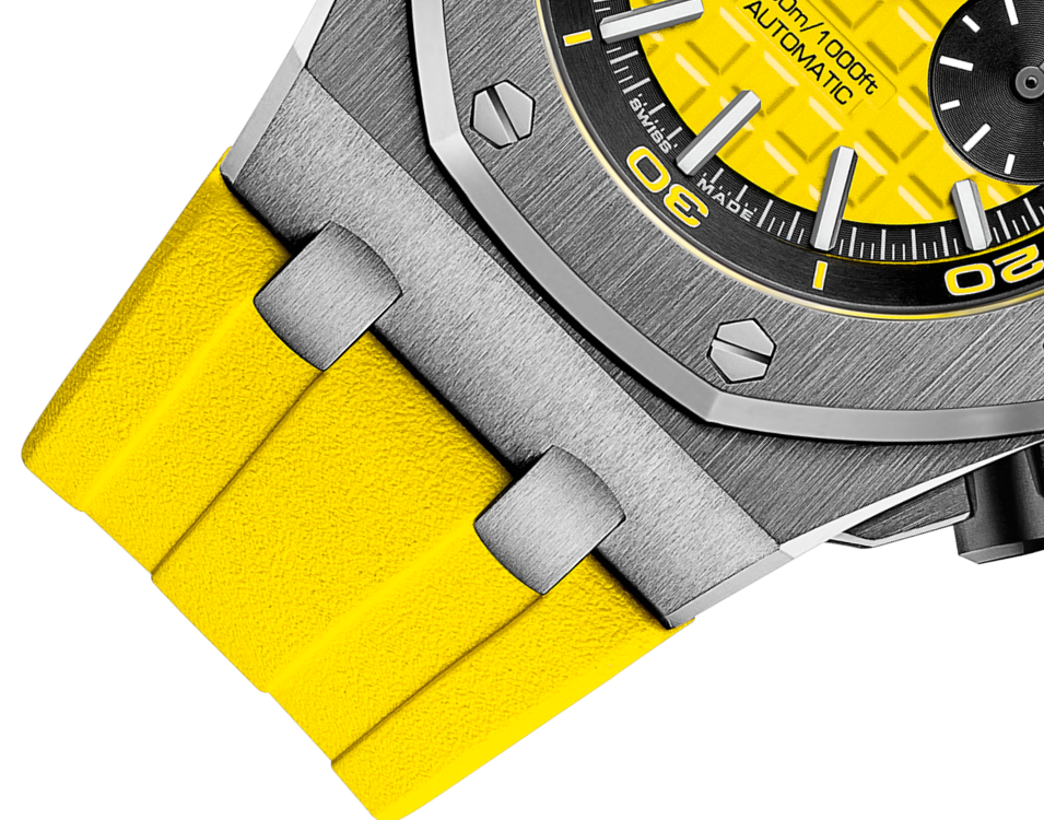 26703ST.OO - Yellow -Yellow Rubber - Quartz- 42mm