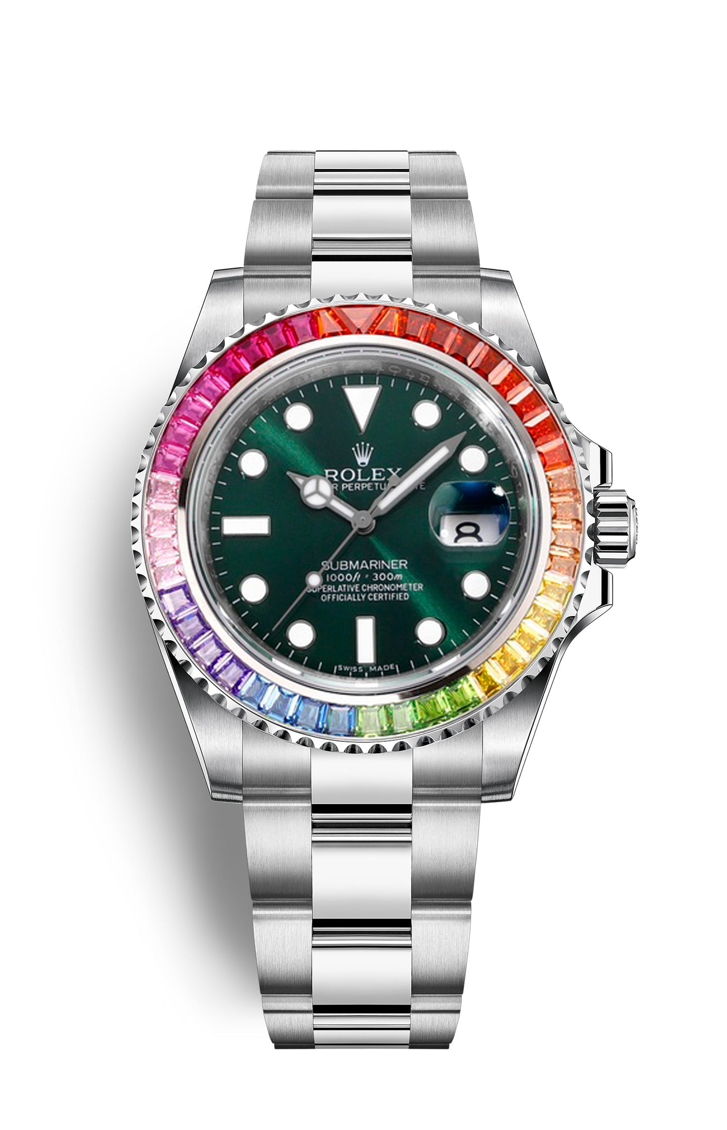 Green Dial - Rainbow 904L Steel -Automatic- 41mm