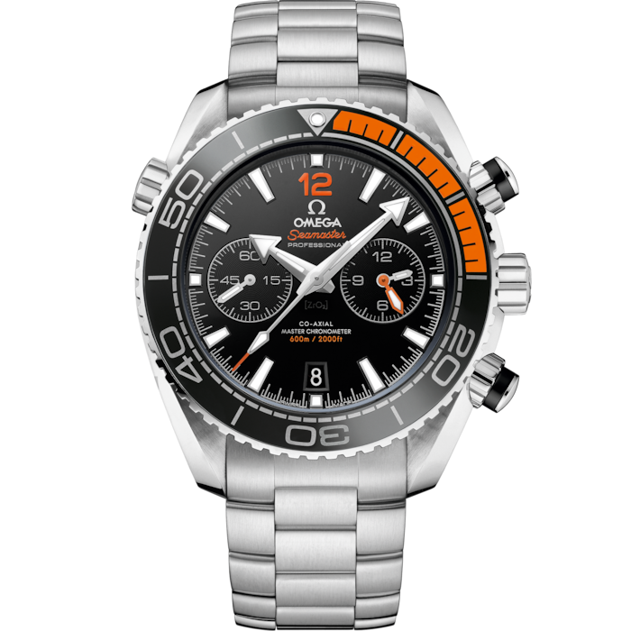 Orange Silver - White 904L Steel - Quartz - 42mm