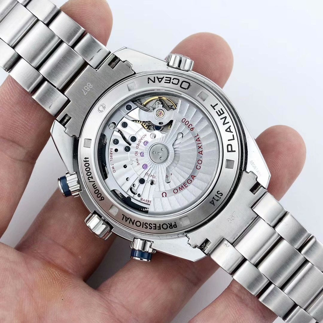 Chronograph - Selfwinding- 904L White Steel -  Automatic - 45.5mm