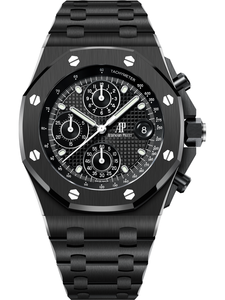 L Size -Black OFFs - 904L Steel - Quartz - 43mm