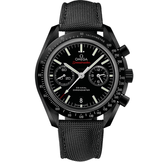 904L Steel - Black Rubber - Chronograph - Quartz - 44mm