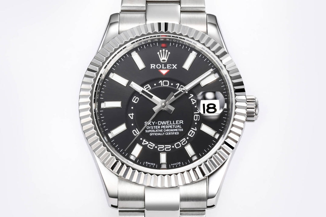 C-Factory -Black Silver - White 904L Steel - Automatic - 42mm