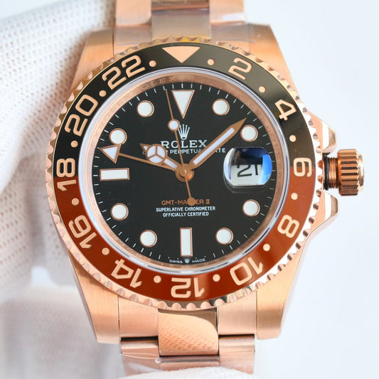 C-Factory - Brown- Rosegold 904L Steel - Automatic - 40mm