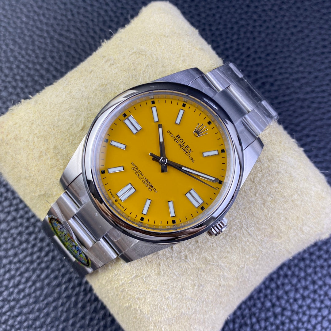 C-Factory - Yellow - Silver 904L Steel- Automatic - 41mm