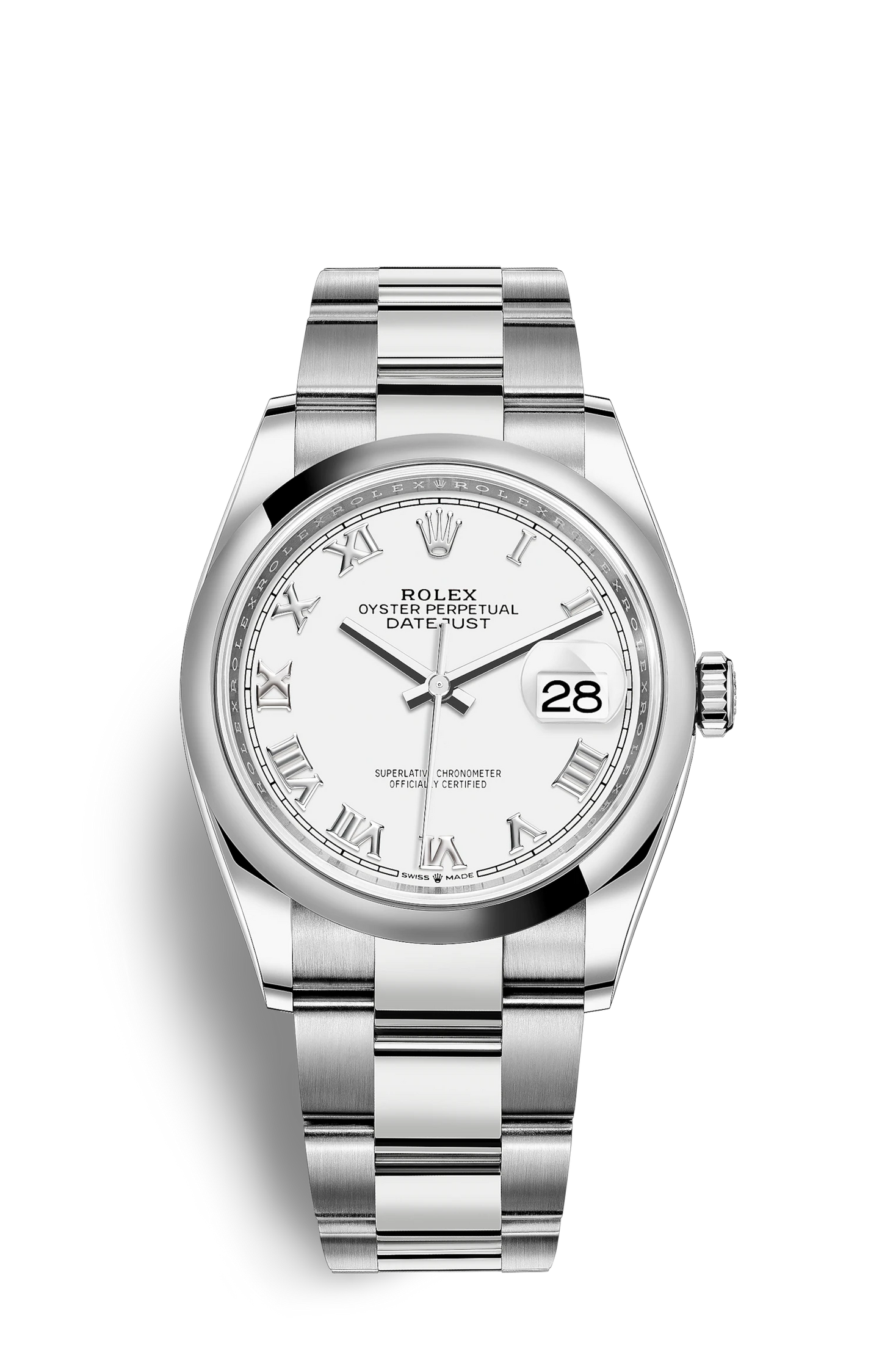 DATE-Steel- Automatic-36mm Watch