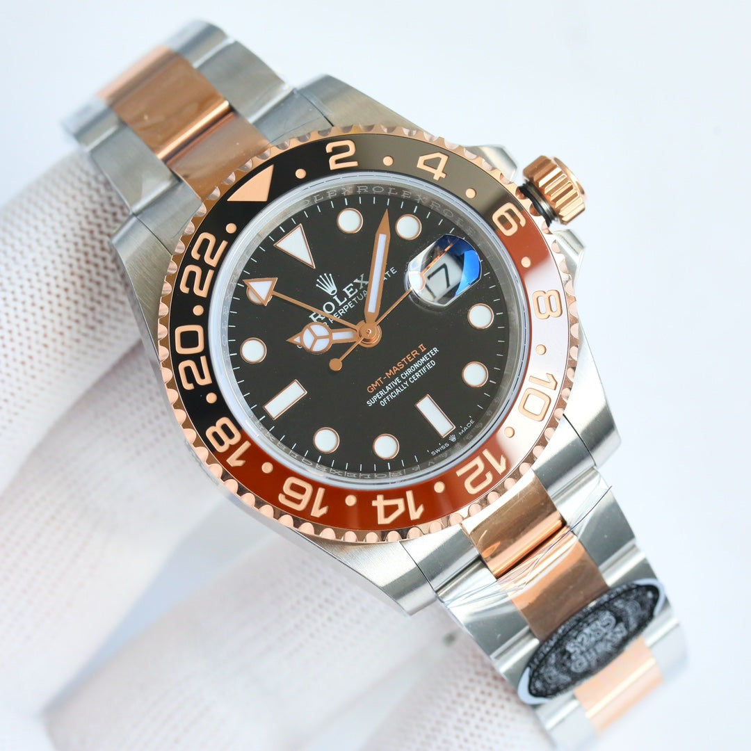 C-Factory - Brown- Rosegold 904L Steel - Automatic - 40mm