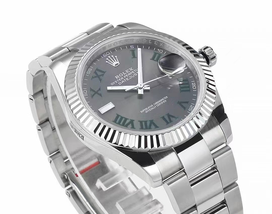 C-Factory - Grey- Silver 904L Steel- Automatic - 41mm