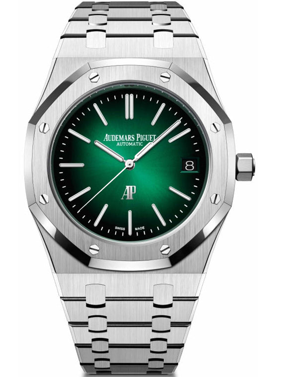 Green - 904L White Steel - Automatic - 41mm