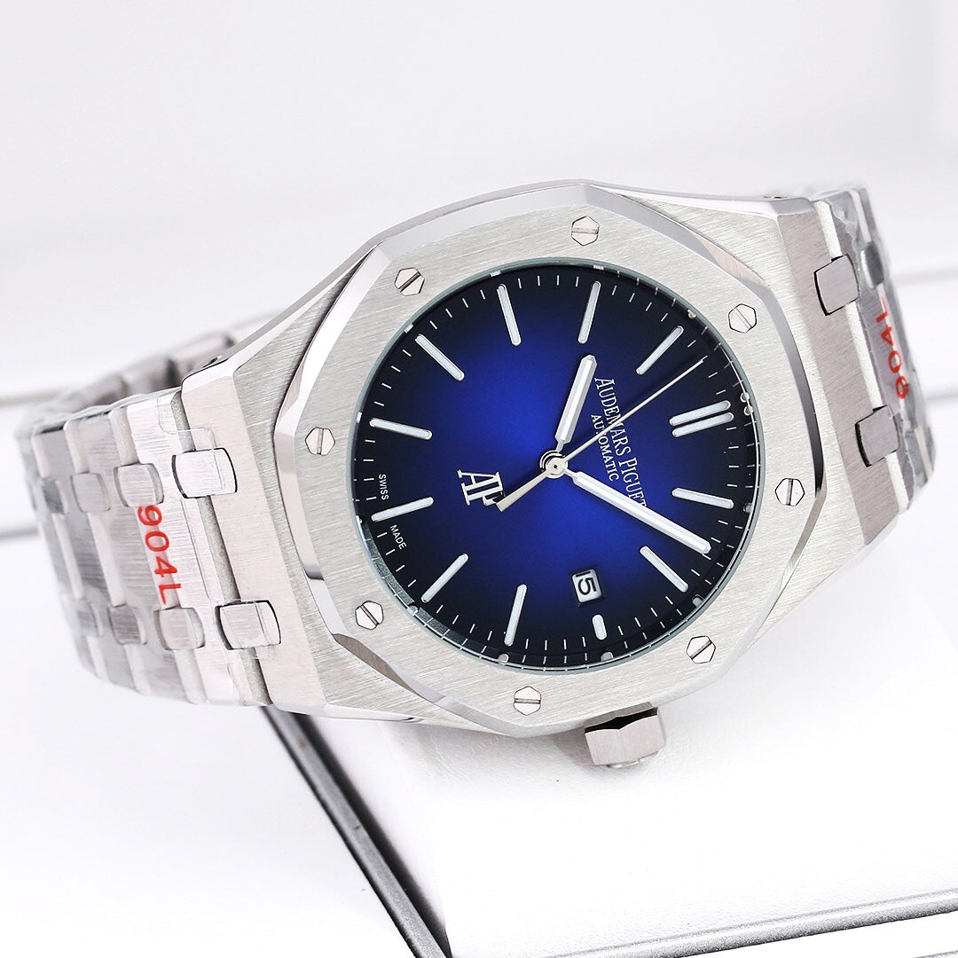 Blue - 904L White Steel - Automatic - 41mm