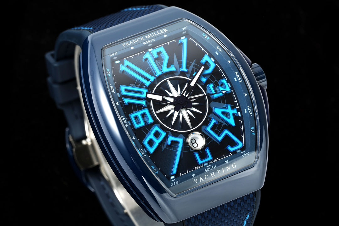 Blue Ceramic - Blue Rubber - Automatic - 45mm