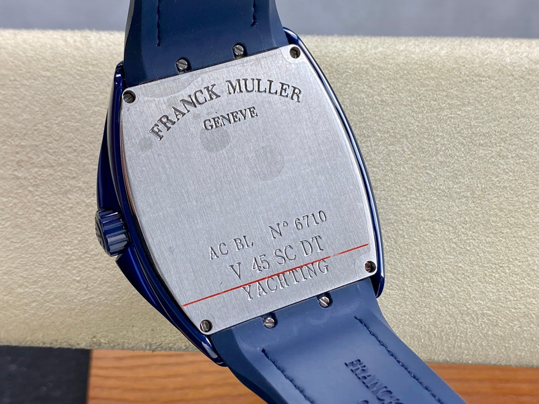 Blue Ceramic - Black Leather - Automatic - 45mm