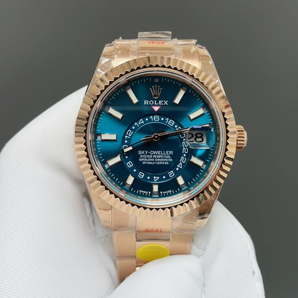 C-Factory -Blue Rosegold - 904L Steel - Automatic - 42mm