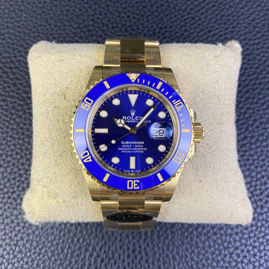 C-Factory -Blue -Yellow gold 904L Steel - Automatic - 41mm