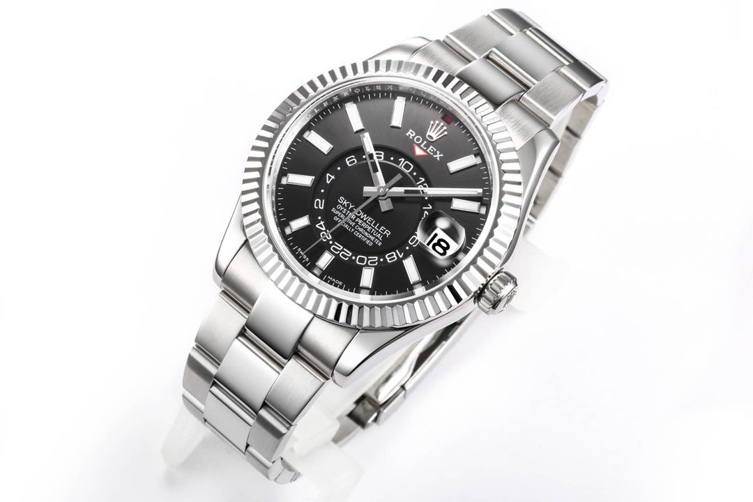 C-Factory -Black Silver - White 904L Steel - Automatic - 42mm