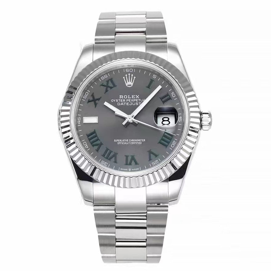 C-Factory - Grey- Silver 904L Steel- Automatic - 41mm