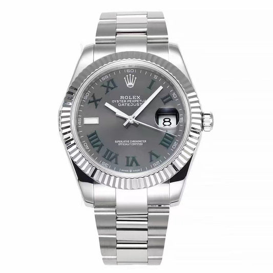 C-Factory - Grey- Silver 904L Steel- Automatic - 41mm