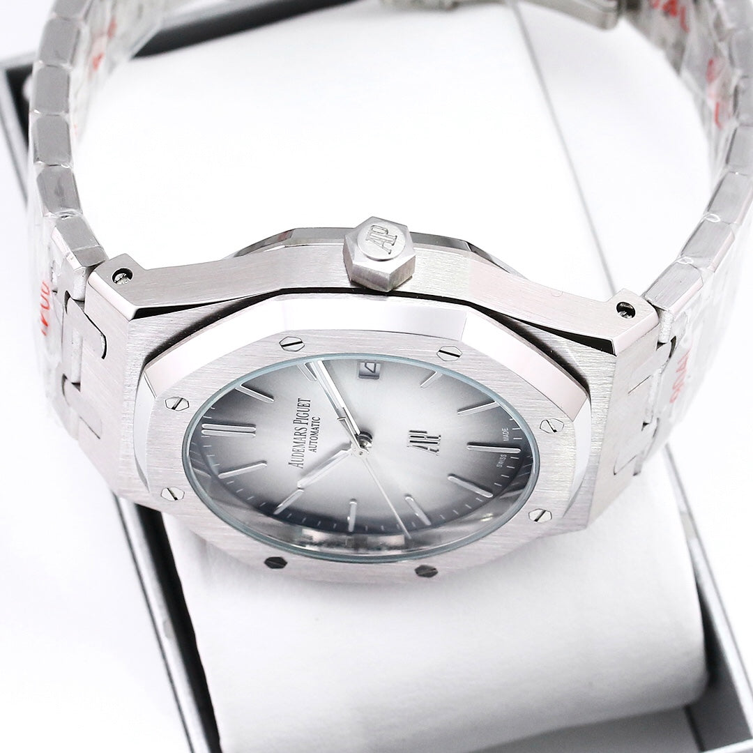 Grey - 904L White Steel - Automatic - 41mm