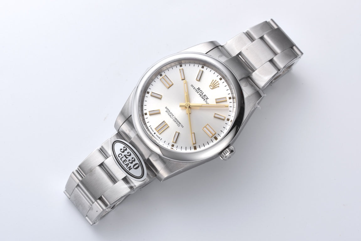 C-Factory - Silver - Silver 904L Steel- Automatic - 41mm