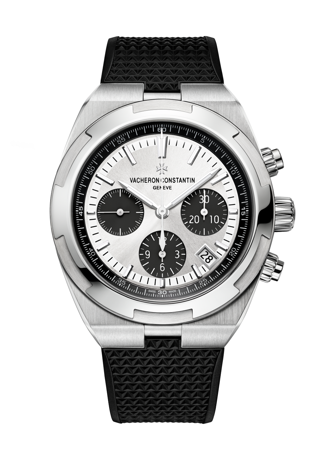 Silver - Black Rubber - Automatic - 43mm